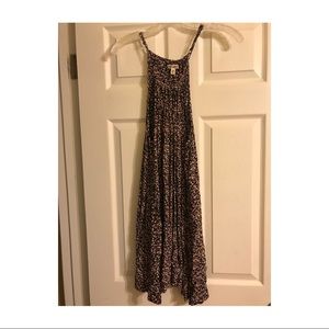 Floral Spaghetti Strap Summer Dress